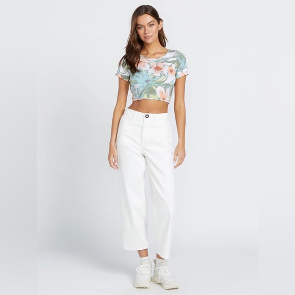 NWT - Volcom Had Me At Aloha Top (Reversible) - Size S - Picture 3 of 4